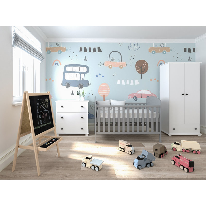 Anabia 2 Cot Bed, Grey