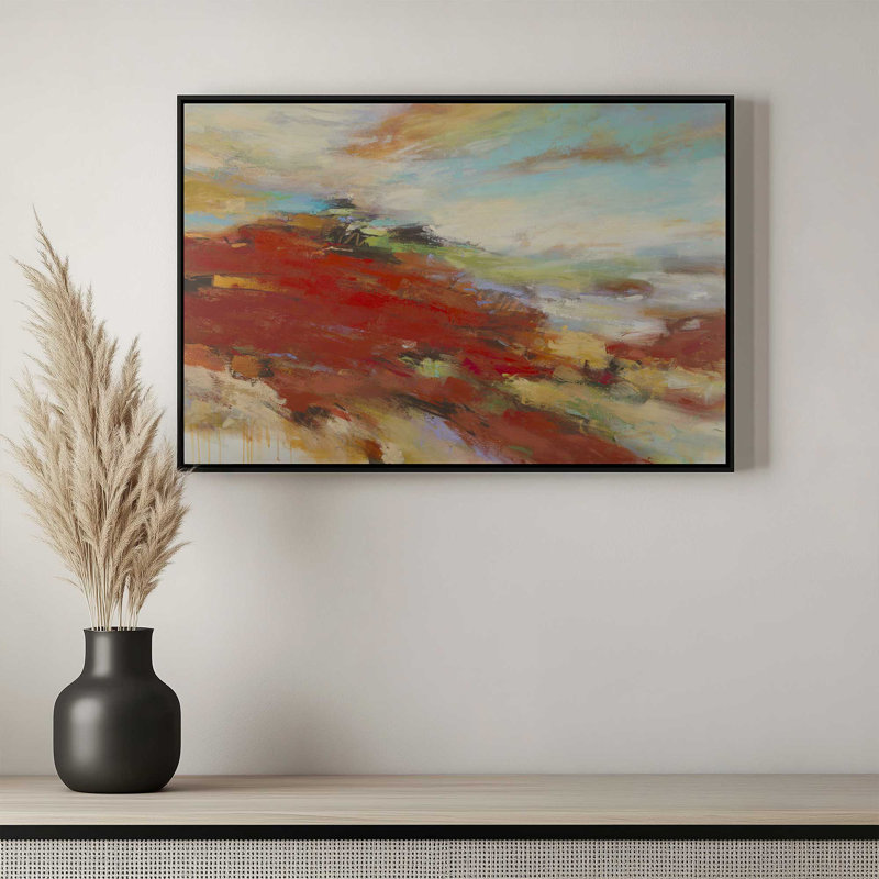 Reproduction d'art sur toile "Hope, sauter et sauter" par Janet Itsne, H 12 po x l 18 po, Blanc