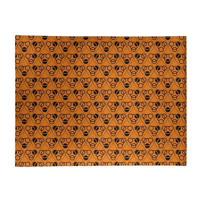 Chenille Geometric Indoor Rug