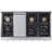 Thor Kitchen 48" Stainless Steel Natural Gas 6 Burner Cooktop