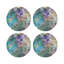 Sous-verres ronds en cuir végétalien Impressionism Coast-119015400