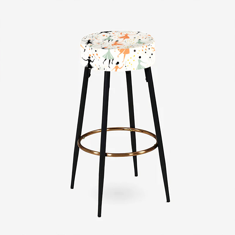 Chehab - Ensemble de 2 tabourets de bar Mid-Century