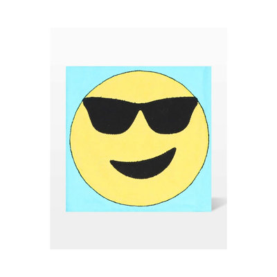 AccuQuilt GO! Emojis Fabric Cutting Die with Mix-and-Match Emoji Shapes