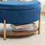 Repose-pieds rond avec rangement Charyn-119044844