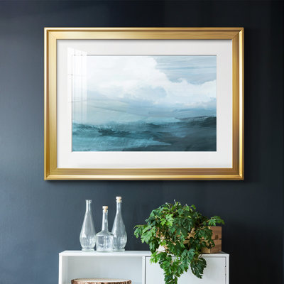Azure Rising IV, reproduction d'art encadrée