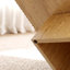 Table basse carrée en bois massif 35,3 pouces avec 2 tiroirs, frêne et chêne fabriqués à la main-2072749230-2072749229