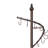 Edmonson Iron 17 - Hook Coat Rack-1015125613