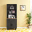 Armoire de rangement Farmhouse avec tablettes réglables-1104944137