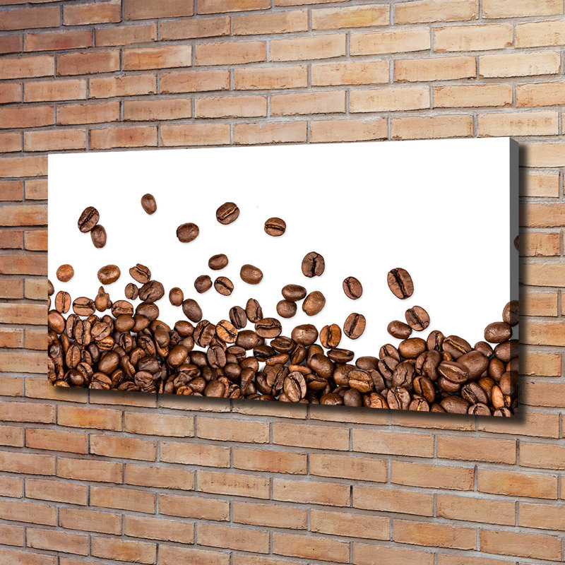 Coffee Beans - Wrapped Canvas Print