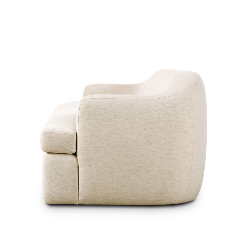 Phaedra Sofa - 90"-Crypton Nomad Snow