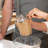 Libbey Stacking Cylinder 4 Piece Assorted Glass Jar Set With Lids