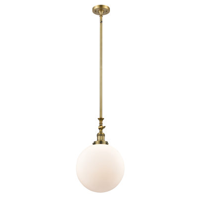 Luminaire suspendu sphère 1 lumière Clermont