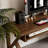 Walnut Rectangular Solid Wood with desk-1916571643