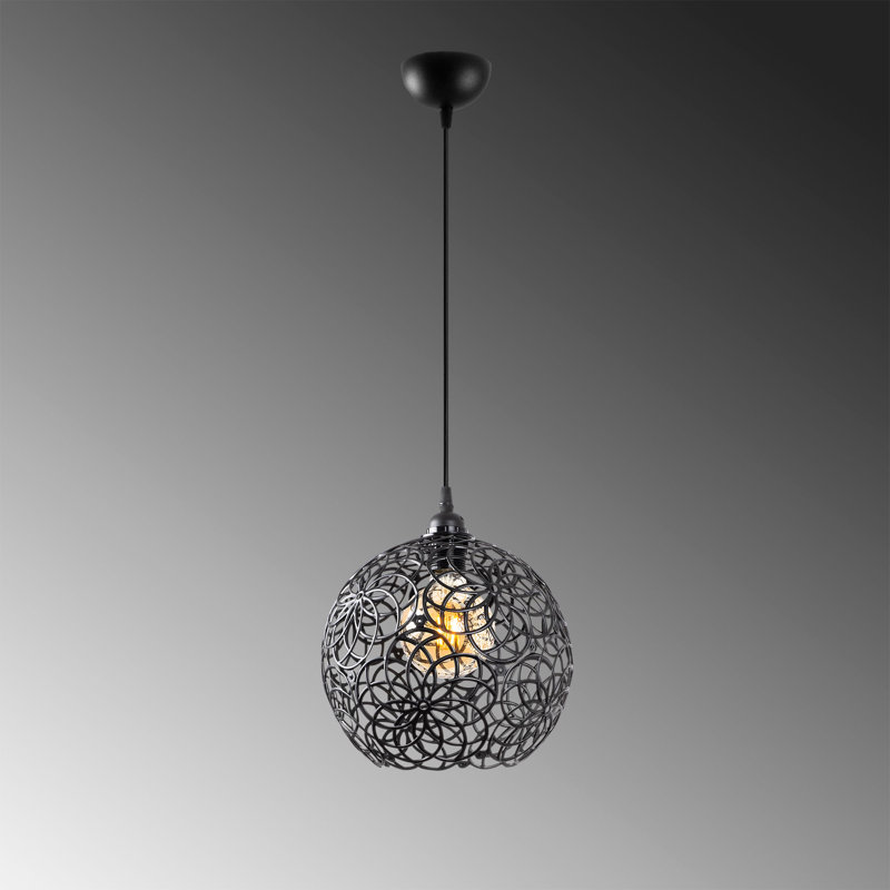 Luminaire suspendu sphère 1 lumière