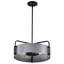 Luminaire suspendu tambour 4 lumières Malwine-88590727