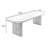 Solid wood rectangular pine dining table-2041895660