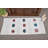 Handwoven Small Vintage Turkish Kilim Rug with Distinctive Patterns and Elegant White Finish