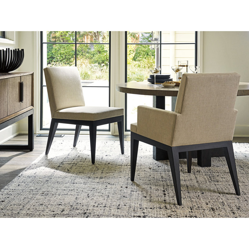 Zanzibar Murano Upholstered Side Chair, Carlton