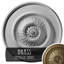 Médaillon de plafond floral Endurathane, DE 23 1/2 po x P 2 3/4 po, finition laiton peint à la main-28578329