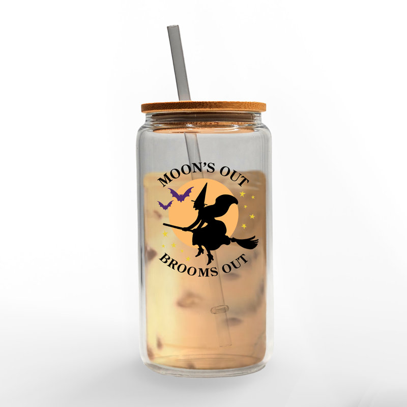 Lune de lune 16 oz. Gobelet en verre