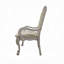 Chaise avec accoudoirs touffetée (ensemble de 2)