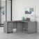 Bush Business Furniture Studio C L Shaped Desk with Mobile File Cabinet and Return