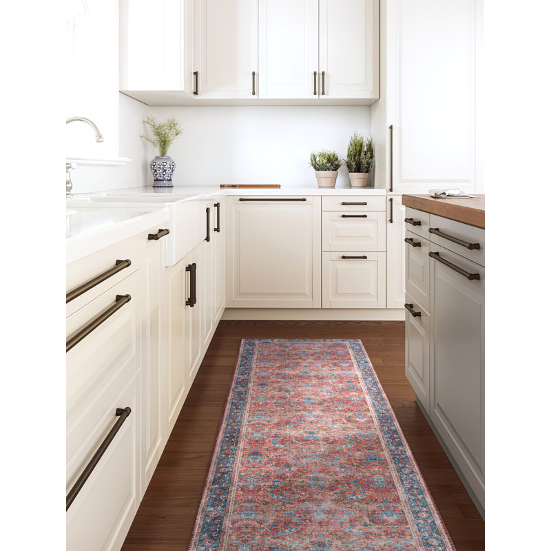 Devendr Cotton Indoor Rug, Runner 2'2" x 9'6"