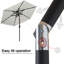 Parasol de marché solaire à DEL Cutshall avec inclinaison et relevage à manivelle-1995405500-1931859118