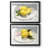 " Lemons On A Plate I " 2 - Pieces-1849278264-1849278268