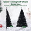6.89' H Lighted Artificial Christmas Tree-826116817-826144454-826146709