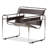 Aaisha Faux Leather Armchair-585339680