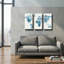 « Carte Kanari Indigo » de Melissa Averinos, triptyque mural, 91,4 cm x 61 cm-2122728453