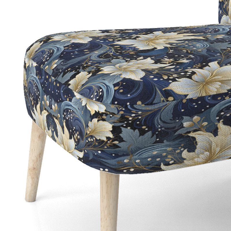 Chaise d'appoint tapissier bohème et éclectique Astral
