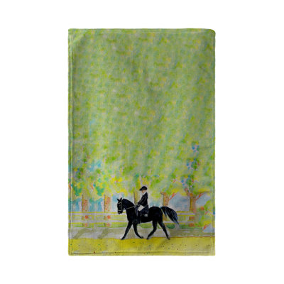 Serviette de plage cheval et avenant Bowmin