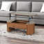 Table basse à plateau relevable