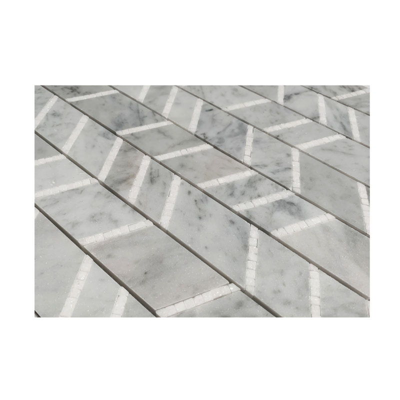1" x 2" Marble Novelty Mosaic Wall & Floor Tile