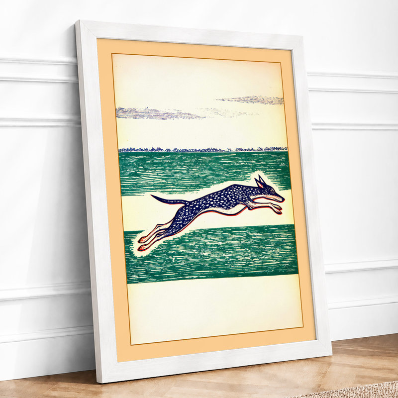Diving Seal Coastal - Print, A4 - 29.7 x 21.0 cm, White