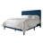 Velvet Upholstered Bed -1367987552-1367987555