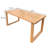 Lanea Cherry Solid Wood Top Dining Table-1610982020