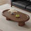 Table basse ovale rétro de style français