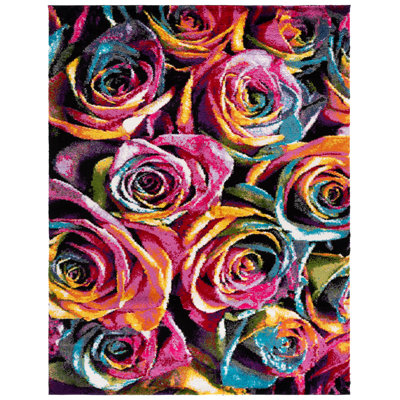 Cleveland Performance Floral Rug