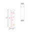 Porte-papier hygiénique Supai en mélamine, blanc-2114041044