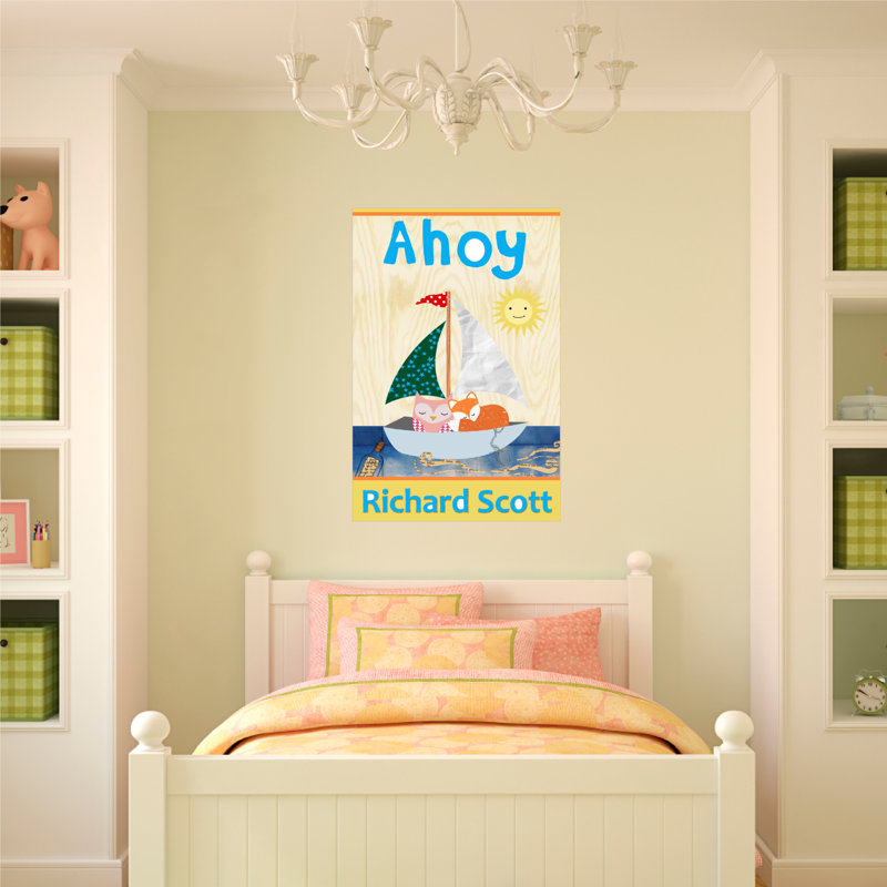 Text & Numbers Wall Decal, Yes