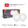 3" Ultra Slim Tunable CCT Remodel LED Canless Recessed Lighting Kit