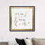 Good to be Home Gold - reproduction d'art textuel-33021701-67774442