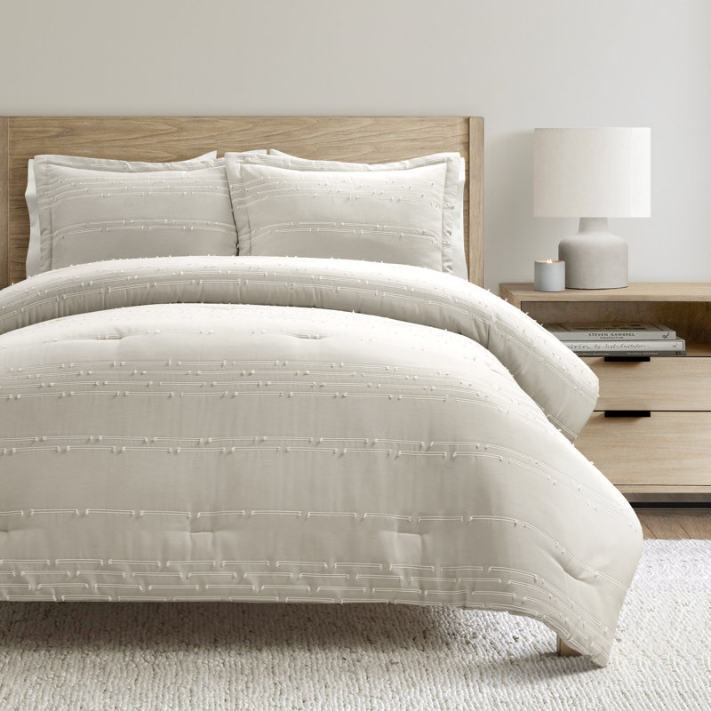 Williams Polyester Comforter, Queen Comforter, Beige