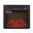 Electric Fireplace Insert 1400W 120V ,Equipped With Remote Control, Ultra Thin Heater With Log Set & Realistic Flame - BLACK-1313248270