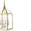 Luminaire suspendu rectangulaire à 4 lumières Viraj-63989347