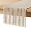 Chemin de table FIESTA Kai Macrame, naturel, 14 po x 72 po