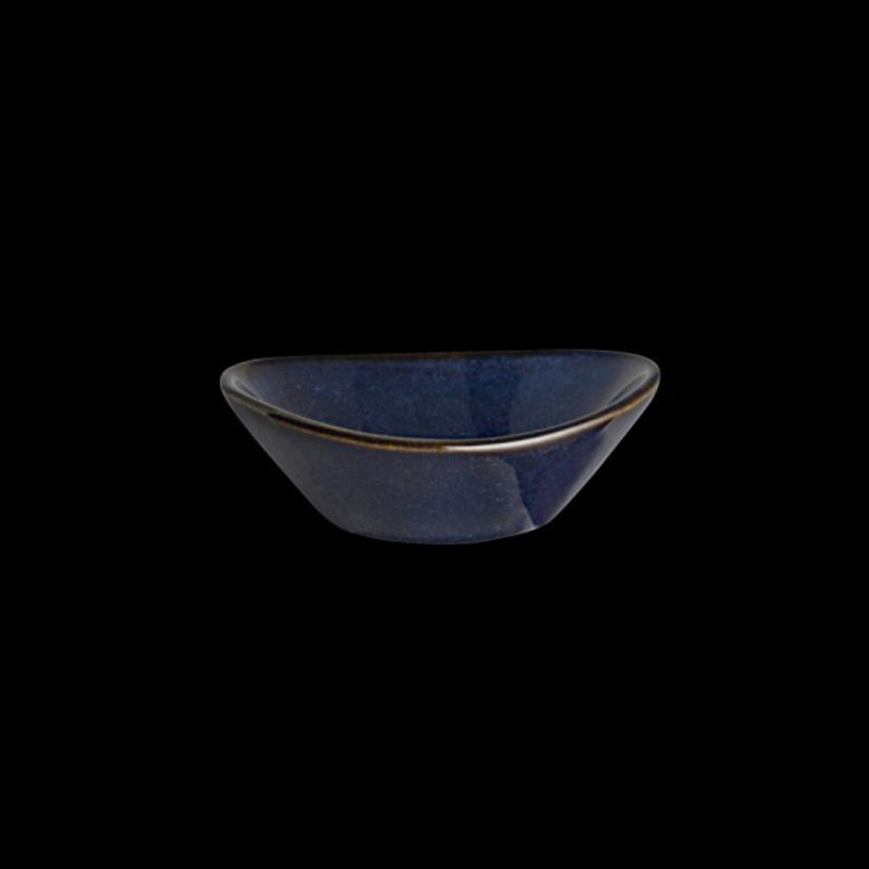 Plat à confiture indigo